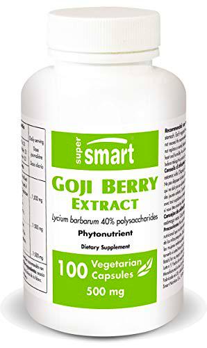 Supersmart - Goji Berry Extract 500 mg - Potenciador del Sistema Inmunológico