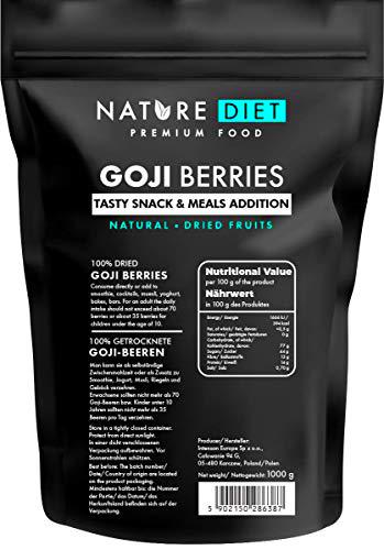 Nature Diet - Bayas de goji, 1000 g