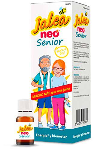 NEO | Jalea Real Liofilizada Senior | 14 Viales | Aporta Energía y Vitalidad | Con Colágeno