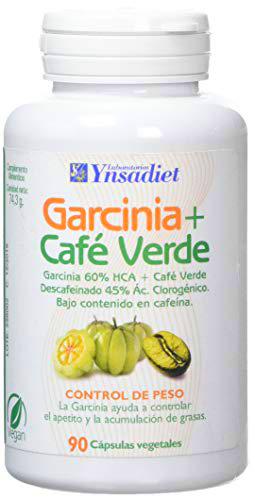 YNSADIET Garcinia Cambogia Con Extracto de Café Verde Sin Cafeina