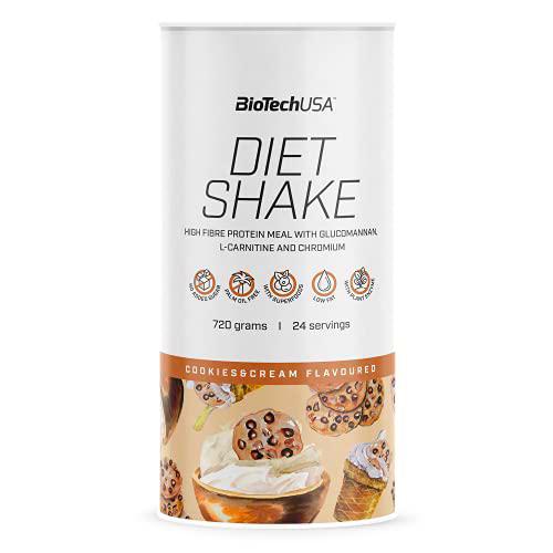 BioTechUSA Diet Shake, Bebida dietética en polvo, de proteína de suero lácteo