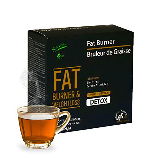 NOUVEAU BIO Detox té para hombres, para bajar de peso