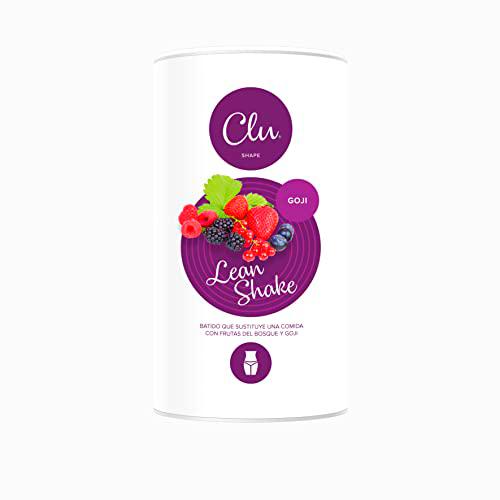 Clu - Clu Lean Shake batido - Batido sustitutivo de comida (Frutos del bosque, 750gr)