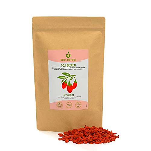 Bayas de goji (500g), bayas de goji secas, naturales