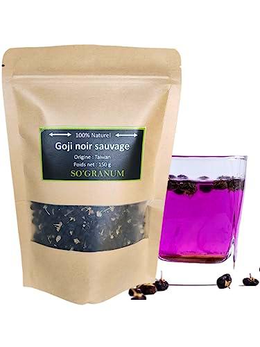 Bayas de Goji negro salvaje - Goji negro seco - Remedio natural