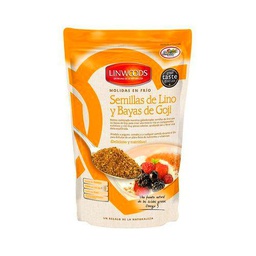 Semillas De Lino Y Bayas Goji Molidas Bio 200 Gr de Linwoods