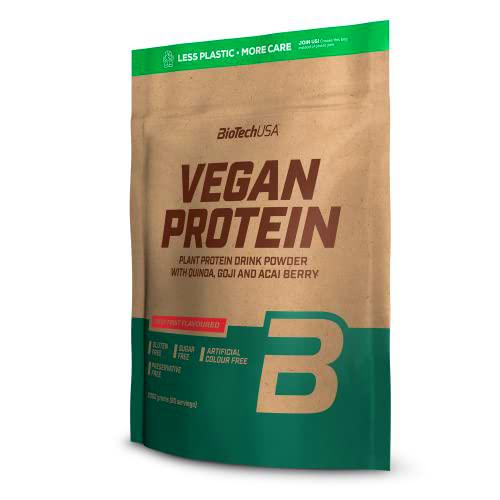 BioTechUSA Vegan Protein En polvo con sabor bebida a base de proteína vegetal