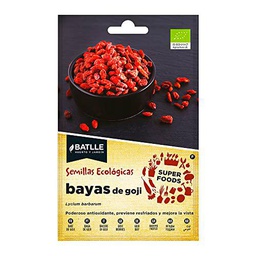 SOBRE SEMILLAS BAYA DE GOJI &quot;SUPER FOODS&quot; ECO 680002BOLS BATLLE