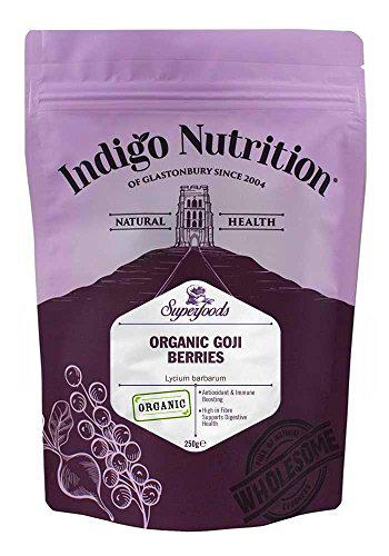 Indigo Herbs Bayas de Goji Orgánico 250g