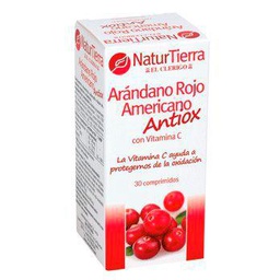 NATUR TIERRA arándano rojo americano antioxidante envase 30 cápsulas